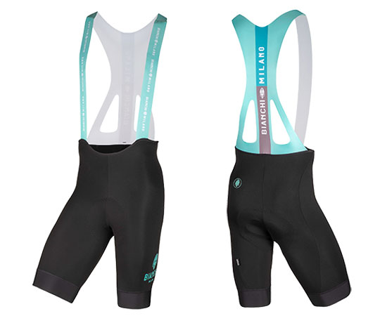 Mantello Bib Shorts w/ Percorsi Misti Man Pad