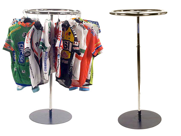 BS380: Round Clothing Display (Adjustable)