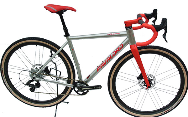 Fire Aluminum Gravel Road Frame