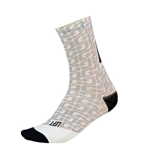 G-Monogram Long Socks - White