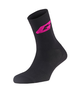 G-Professional Long Socks - Black Fuxia