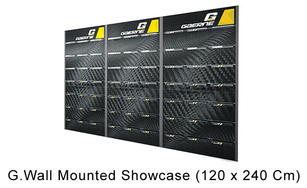 G.Wall Mount Showcase (120 x 240 Cm)