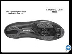 Light Weight Carbon Fiber MTB Sole 10.0