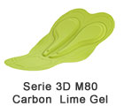 Serie 3D M 80 Carbon Lime Gel Pad