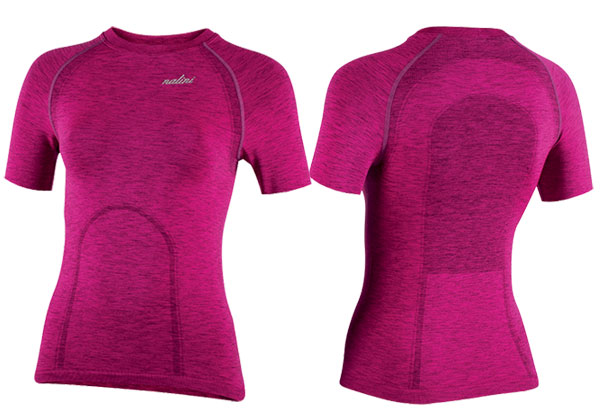 Nalini Lady Melange Short Sleeve Base Layer