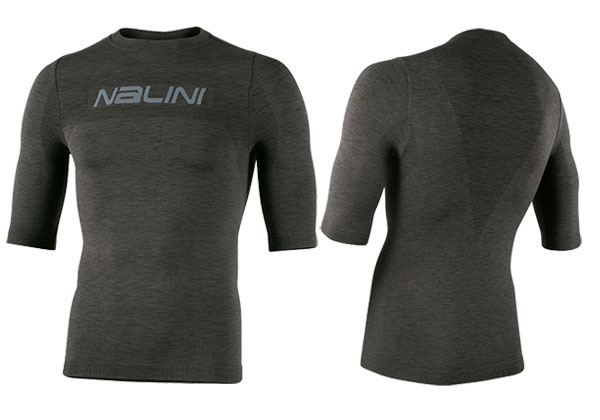 Nalini Melange Short Sleeve Base Layer