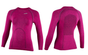 Lady Melange Long Sleeve Base Layer