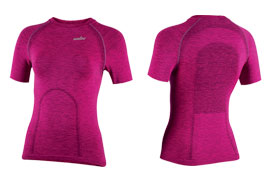 Lady Melange Short Sleeve Base Layer