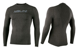 Melange Long Sleeve Base Layer