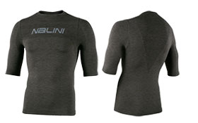 Melange Short Sleeve Base Layer