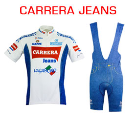 Team Carrera Jeans Pro Cycling Kit