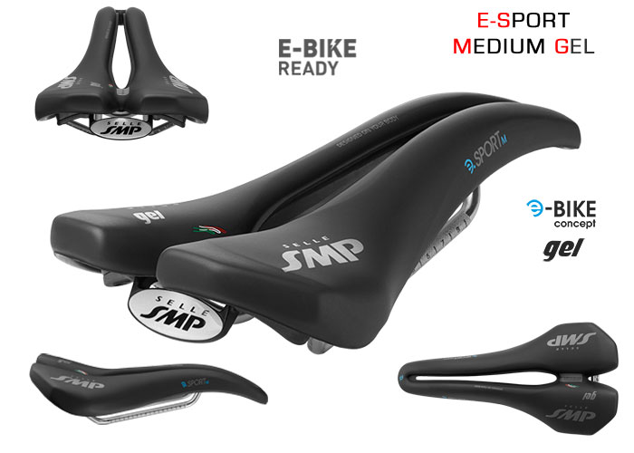 Selle SMP E-Sport Medium Gel (SVT/Tour) Saddle