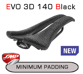 EVO 3D 140 Black Saddle