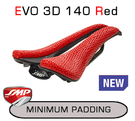 EVO 3D 140 Red Saddle