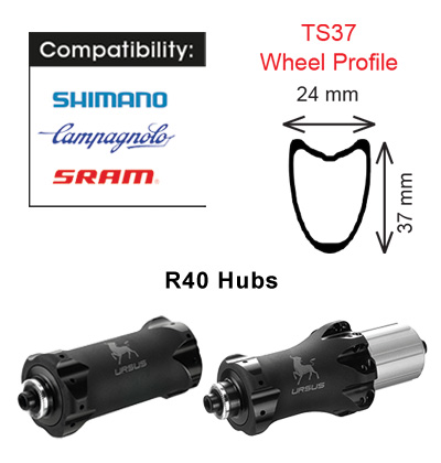 Ursus Miura TS37 EVO Carbon Tubular