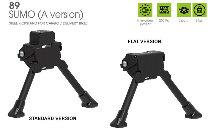 Art. 89 - Steel Kickstand “SUMO” Version A” 